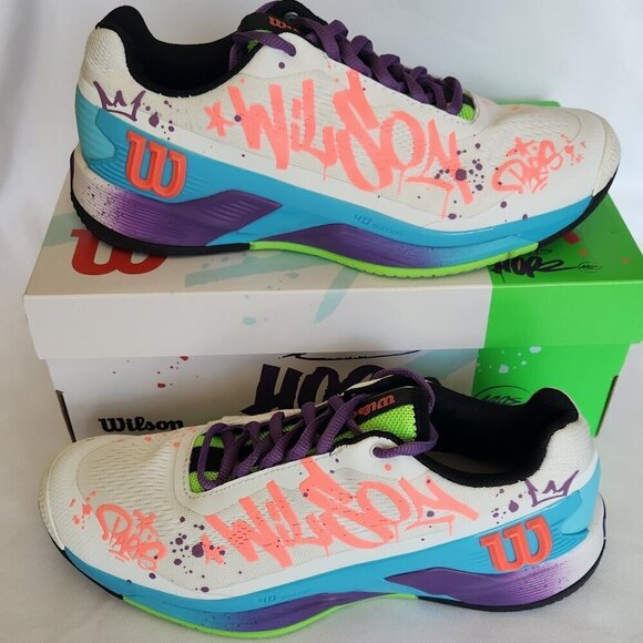 WILSON Rush Pro 4.0 Paris Hope Limited Edition - M8.5/W10 - NWOT - Picture 2 of 10